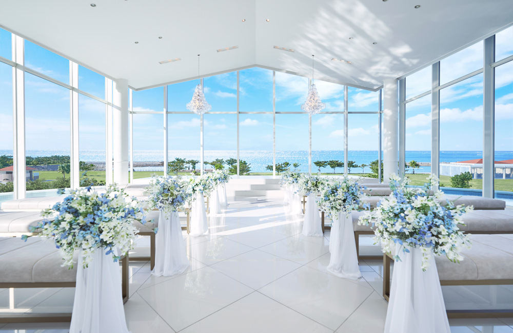 小さな結婚式 沖縄サザンビーチチャペル シーシェルブルー から結婚式のプランが届く 名護 糸満 その他 プラコレウェディング